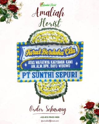 Papan Bunga Duka di Nibung Hangus