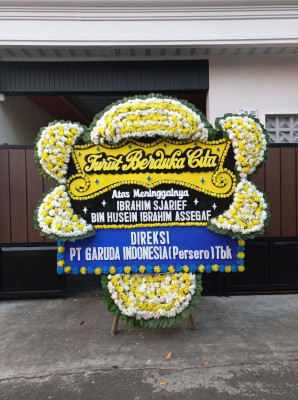 Papan Bunga Duka di Nibung Hangus
